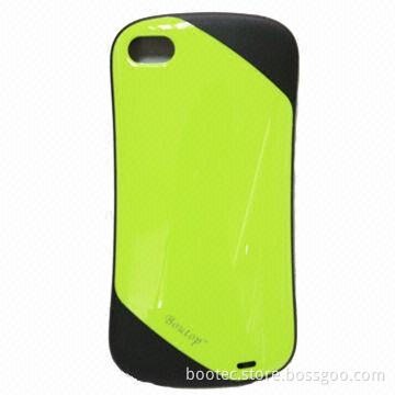 Soft Texture TPU and PC Phone Case for iPhone 5/5s, Adopt Latest IMD/IML Technology